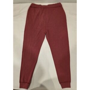 Abercrombie and‎ Fitch Women's Red Fleece Tie Up Sweatpants. Size S